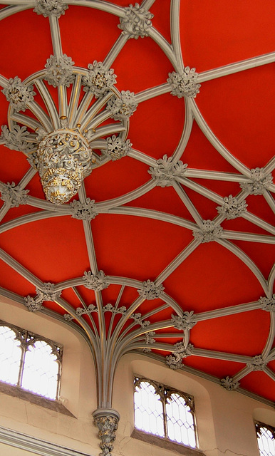 Detail of nave ceiling, Saint Matthew's Church, Walsall, West Midlands