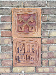 Leiden keys and logo of the old power station