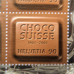 chocolate stamp