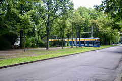 Leipzig 2019 – LVB 1104 at the Naunhofer Straße loop