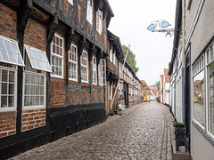 Street in Ribe, Denmark