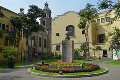 Lima, Monument to Raul Porras Barrenechea