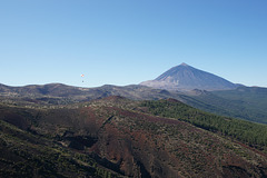Paraglider Over El Teide