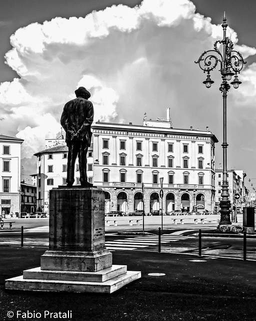 Livorno, monumento a Giovanni Fattori