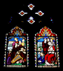 Stained Glass, Saint Mary's Church, Stockport