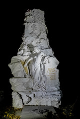 Grabmonument vom Strauss Schani (Johann Strauss jun.) am Wiener Zentralfriedhof
