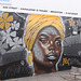 Ann Street, Knowledge is Power wall art, Brighton 5 10 2023 centre