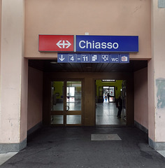 Am Grenzbahnhof Chiasso