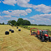 Getting the bales in