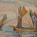 Detail of The Lighthouse at Groix by Signac in the Metropolitan Museum of Art, May 2011