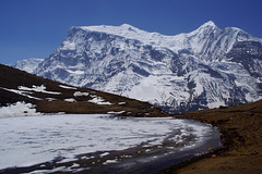 Ice Lake, near Manang, Annapurna Circuit (4600m above sea level)