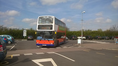 Centrebus 874 (T148 CLO) at Gonerby Moor - 20 April 2015