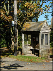 Hampton Poyle bus shelter