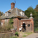 Decaying Edwardian Lodge House, Briggens House, Roydon, Hertfordshire