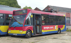 Optare Solo RRZ5654 at North Weald - 2 September 2021