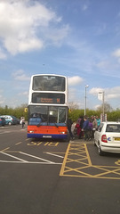Centrebus 874 (T148 CLO) at Gonerby Moor - 20 April 2015