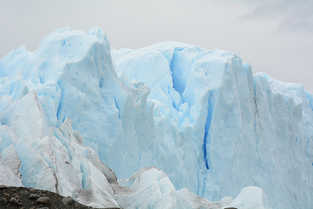 Argentina, Blue Ice of Perito Moreno Glacier