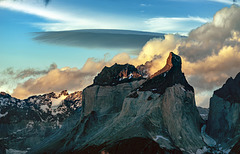 Cuernos del Paine - clouds