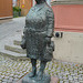 Norway, Sculpture of Go'Dagen by Tone Thiis Schjetne in Trondheim