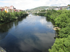 A view upstream River Minho.