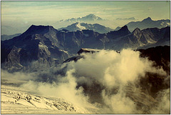 Du sommet du Dôme de Chasseforet Vanoise