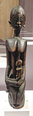 Dogon Mother and Child Sculpture in the Metropolitan Museum of Art, February 2020
