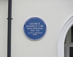 George Daniels CBE