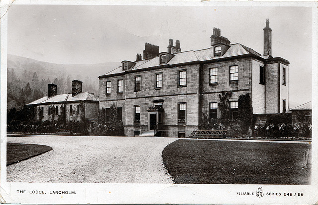 Langholm Lodge, Dumfries and Galloway, Scotland (Demolished)