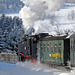 Die Fichtelbergbahn auf dem Weg nach Oberwiesenthal