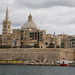 Valetta Cathedral And Skyline