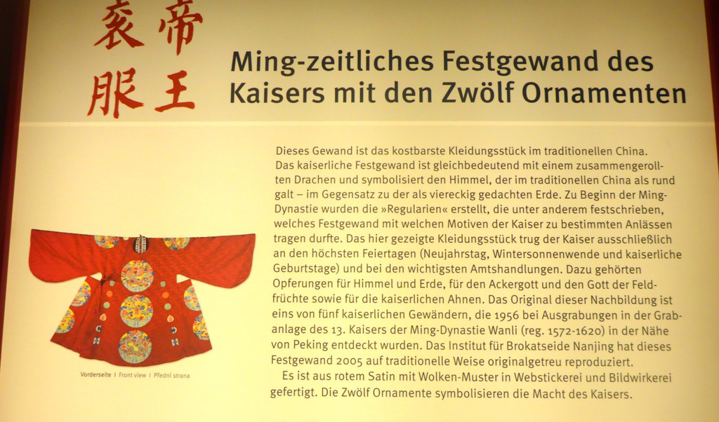 Sonderausstellung Festung Königstein - Ming Zeit