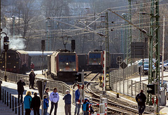Viel los im Bahnhof Rübeland