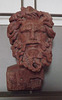 Rosso Antico Herm of Silenus in the Museo Campi Flegrei, June 2013