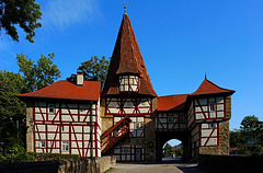 Das Rödelseer Tor in Iphofen - The Rödelsee Gate