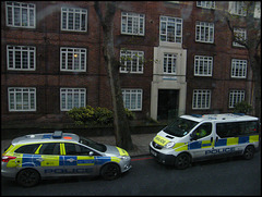 police at Purbrook Estate