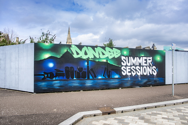 Dundee Summer Sessions Mural