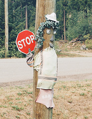 A Redneck Stop Sign.