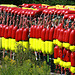 Buoys in Red & Dayglo Yellow