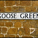 Goose Green sign