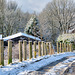 A Lancashire Winter fence