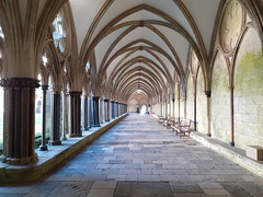Salisbury Cathedral cloisters