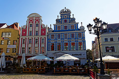Fassaden am Stettiner Markt (© Buelipix)