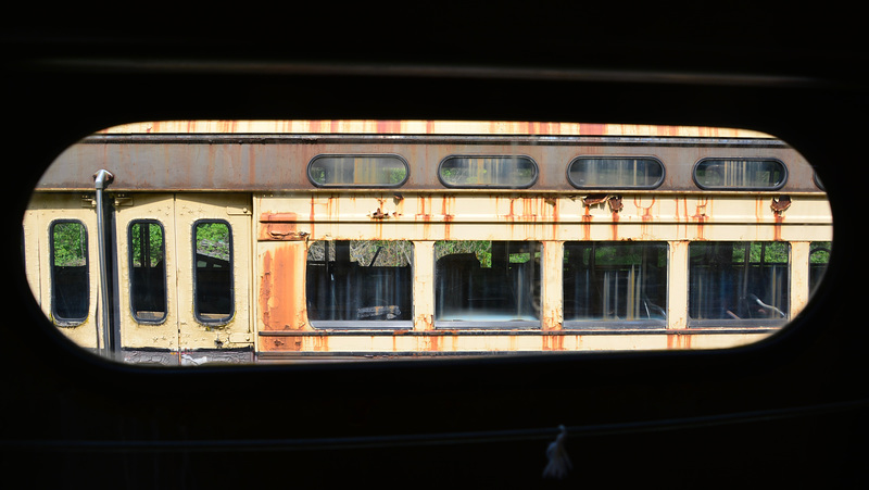 Canada 2016 – Halton County Radial Railway – View from the standee window