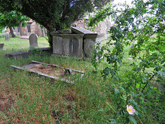 aveley church, essex, c18 tomb