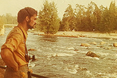 1971,,,Finland....Imatra-riverwild