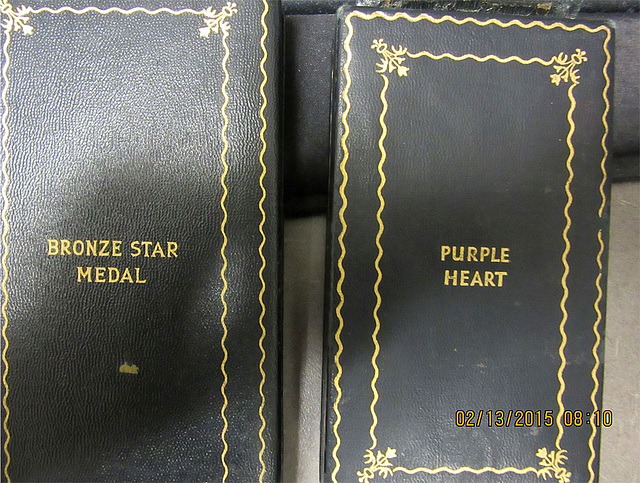 Bronze Star - Purple Heart cases