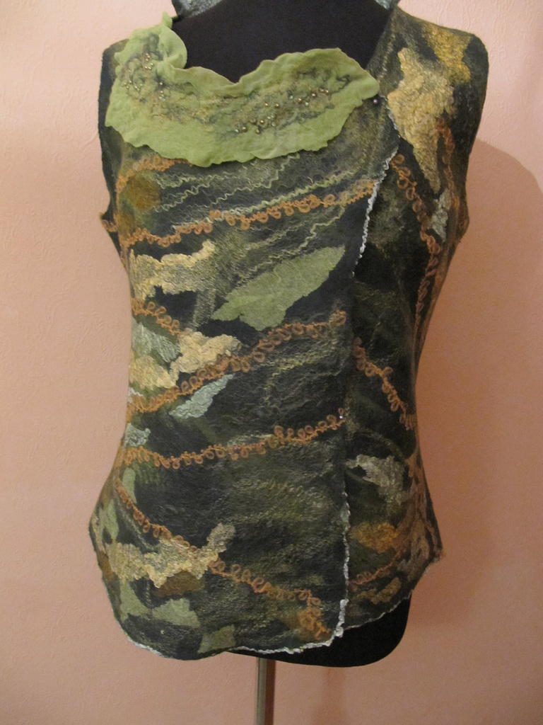 felted blouse