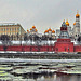 The Kremlin over the Moskva River Panorama