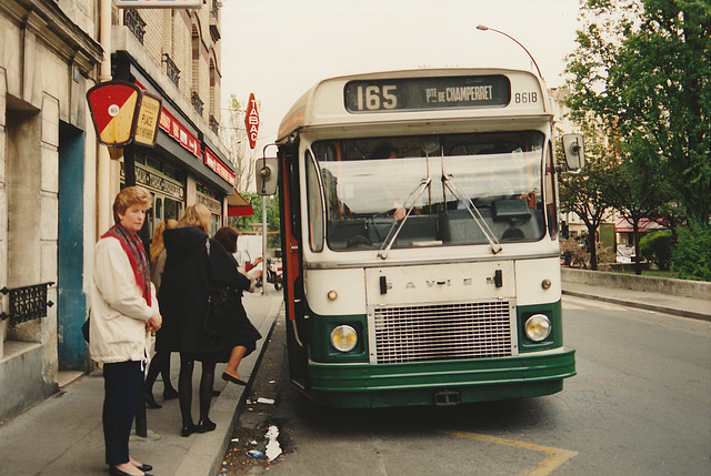 RATP (Paris) 8618 - 30 Apr 1992