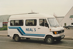 Neal’s Travel E46 MMT at M.U.S./The Dome, Mildenhall - 6 Feb 1993 (188-0A)